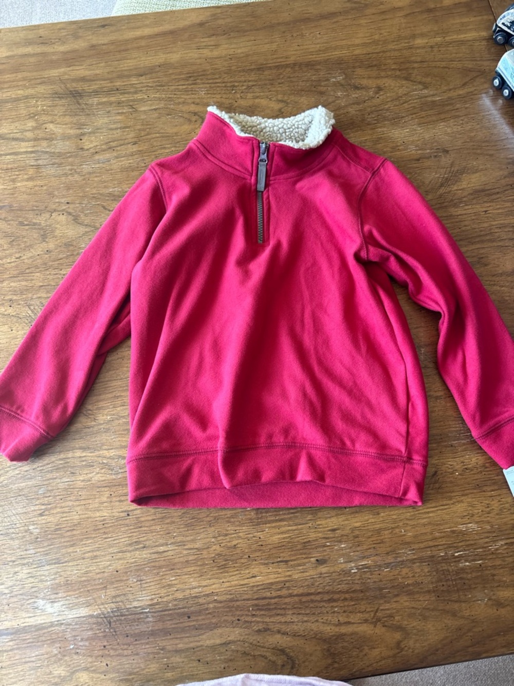 Carters Zip Fleece Pullover
